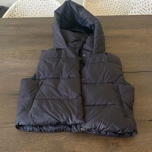 Alo black Puffer Vest